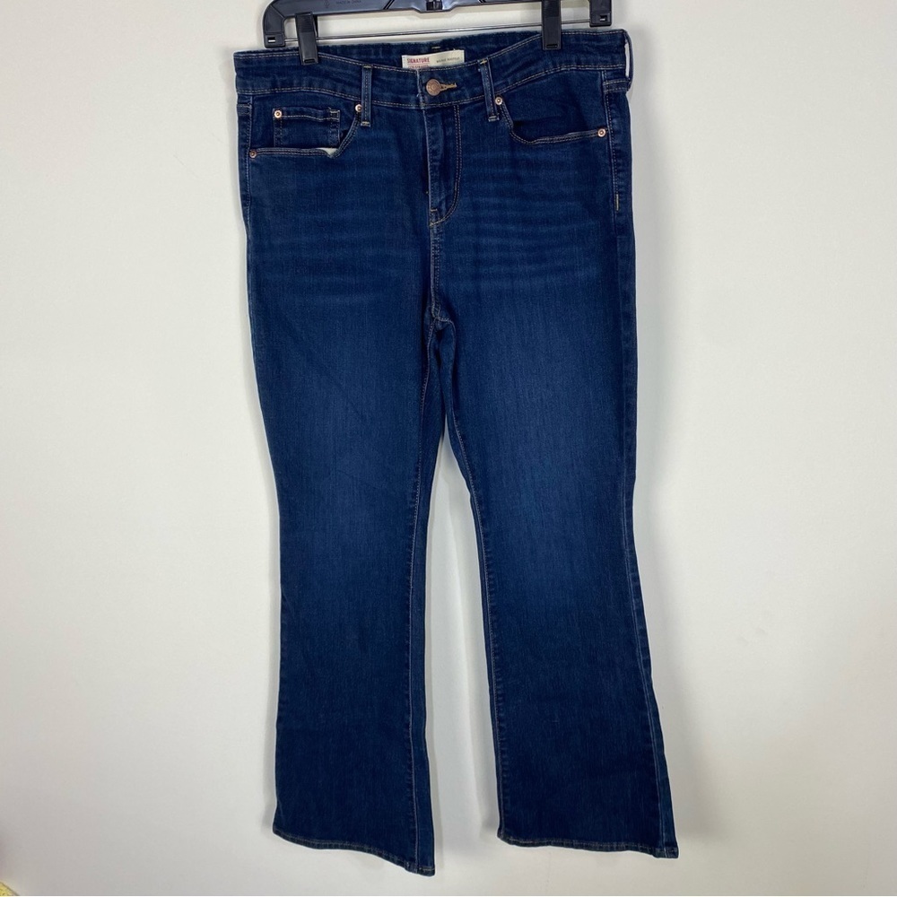 Levi's mid rise bootcut denim jeans